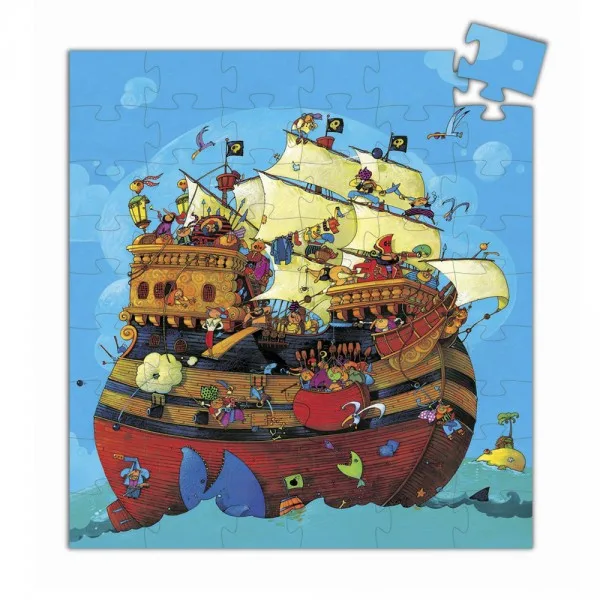 Puzzle della barca del Barbarossa Djeco