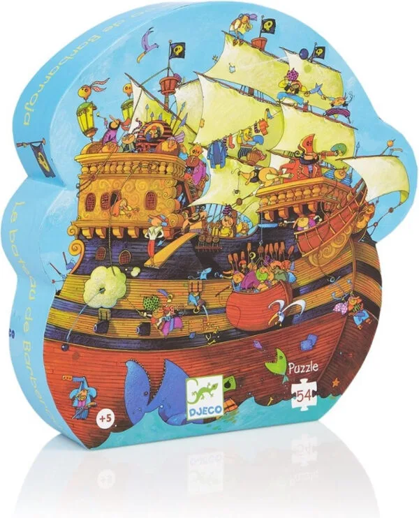 Puzzle della barca del Barbarossa Djeco