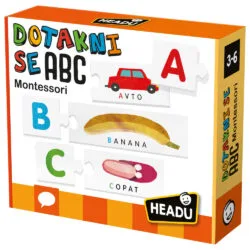 Headu Taktil-Puzzle ABC Montessori SLO