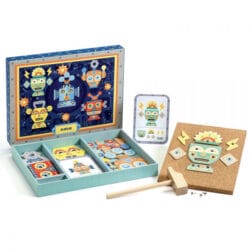 Djeco hammer toy robots