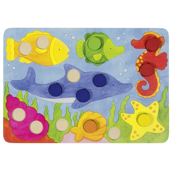 Gioco da tavolo Goki con cubo a colori