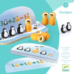 Djeco Hölzernes Additionsspiel Contigloo