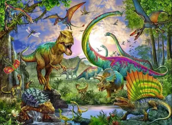 Ravensburger Dinosaurier-Puzzle, 200 Teile