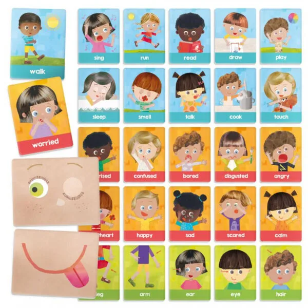 Headu Karten Montessori Emotionen und Ausdrücke