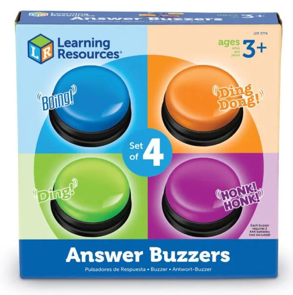 Set di bottoni per quiz LR (4 pezzi) ULTIMA POSSIBILITÀ