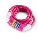 Puky number lock for bicycle pink