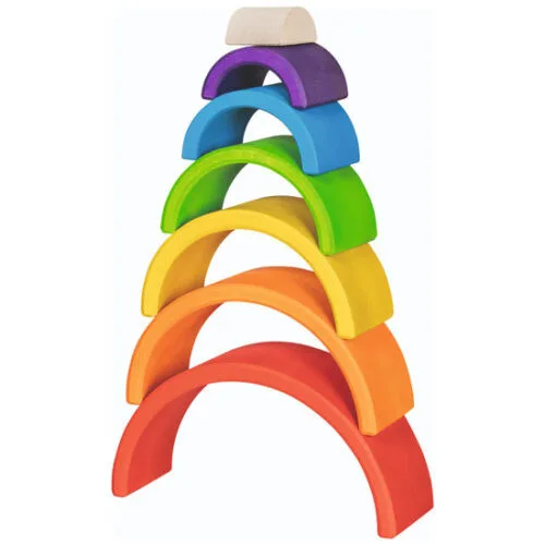 Goki piccolo arcobaleno in legno