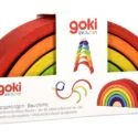 Goki piccolo arcobaleno in legno