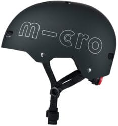 Micro M 54-58 cm črna otroška čelada