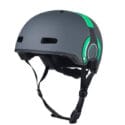 Micro M 54-58 cm cuffie verde casco per bambini