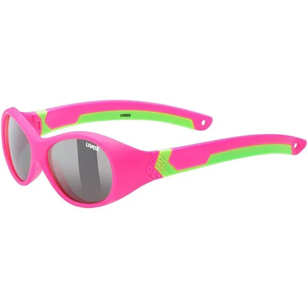 Uvex Sportstyle 510 Sonnenbrille rosa/grün