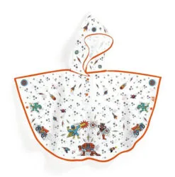 Djeco poncho mantello super eroe 5-7 anni