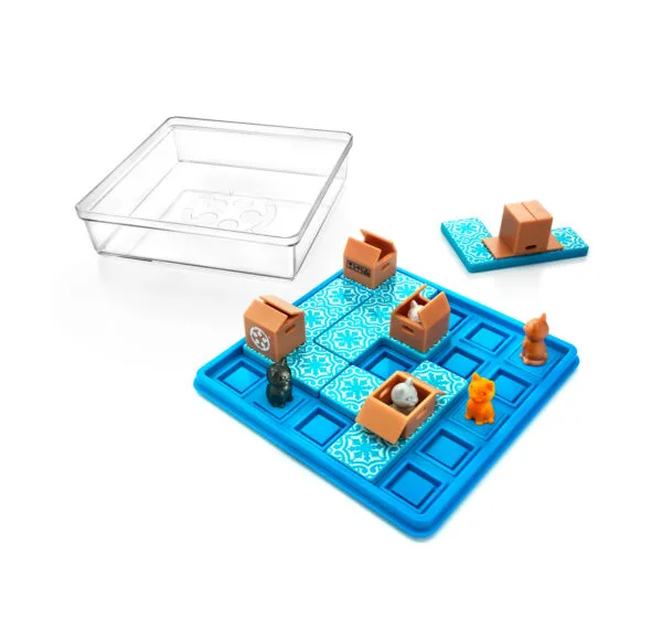 Giochi intelligenti Gattini che saltano nelle scatole