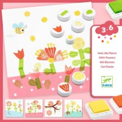 Djeco Kreativ-Stempel-Set Blumen