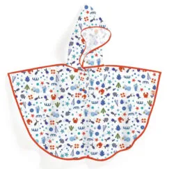 Djeco Poncho Umhang Ozean 3-5 Jahre