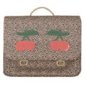 Jeune Premier it Tasche midi leopard kirsche