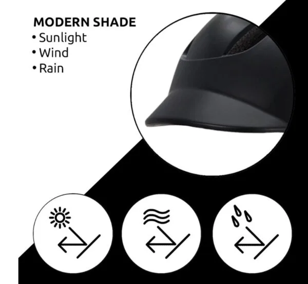 Casco Crazy Aero nero opaco L 58-61 cm