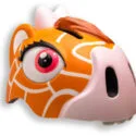 Verrücktes Tier 49-55 cm braun Giraffe Kinderhelm