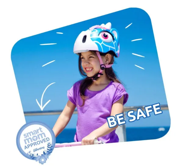 Verrücktes Tier 49-55 cm braun Giraffe Kinderhelm 