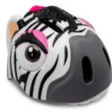 Verrücktes Tier 49-55 cm Zebra Kinderhelm