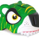 Dječja kaciga Crazy Animal 49-55 cm zelenog tigra