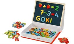 Goki Magnetische Zahlen und Buchstaben Buch