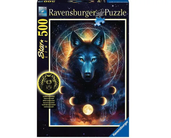 Puzzle Ravensburger Lupo splendente