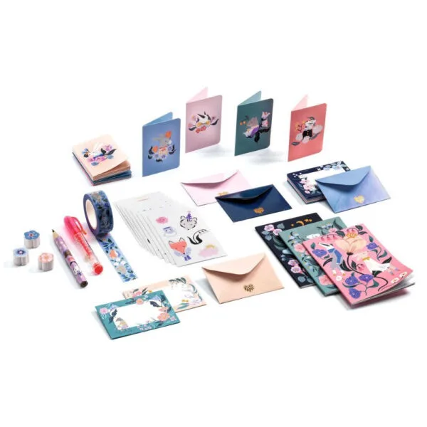 Djeco Cecile Blumen Kleinbuchstaben-Set