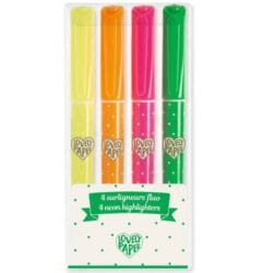 Djeco Neon Marker, 4 Stück LAST CHANCE