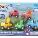 LR Number blocks set mini vehicles