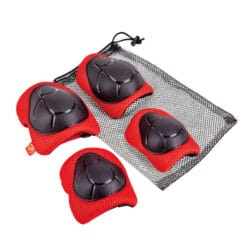 Hape ščitniki za kolena in komolce rdeči
