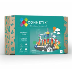 Connetix Rainbow ball run pack 92 pieces