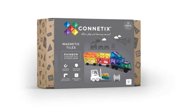 Connetix Regenbogen-Transportpackung 50 Stück