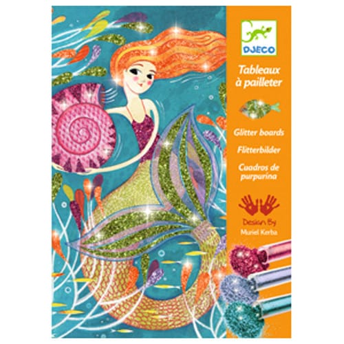 Djeco Mermaids decorated with glitter