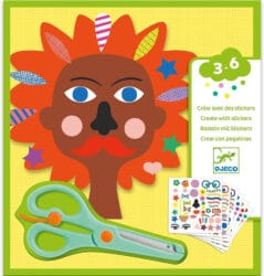 Djeco Creative set with stickers Hairdresser