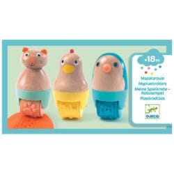Djeco Plasticine Rollers Patterns and Animals