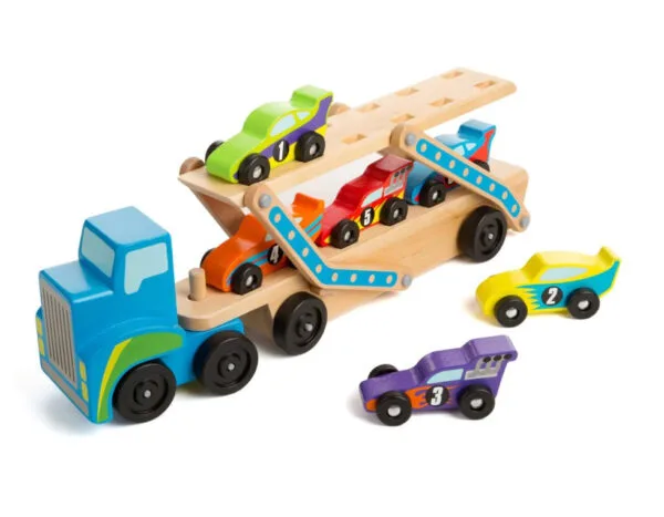 M&D truck for transporting racing vehicles