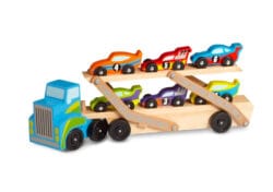 M&D truck for transporting racing vehicles