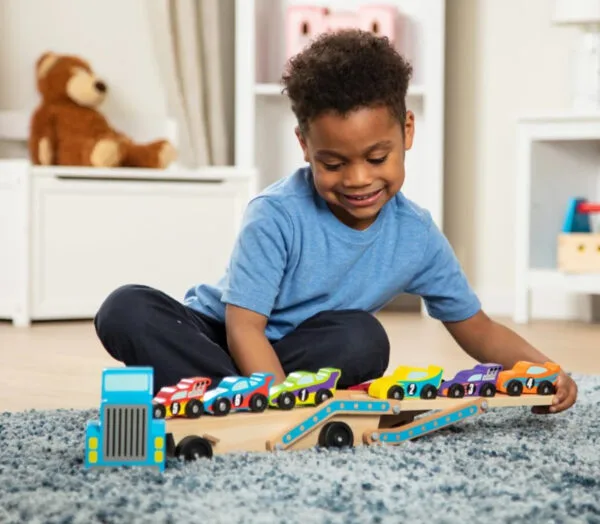 M&D truck for transporting racing vehicles