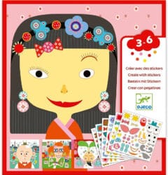 Djeco Creating with Stickers Different