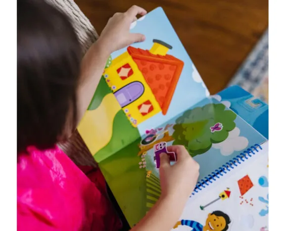 M&D blok z nalepkami prostori v hiši ZADNJA PRILOŽNOST