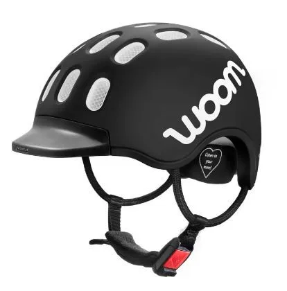 Casco per bambini Woom XS 46-50 cm nero 