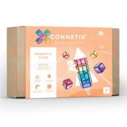 Connetix Pastell Quadratische Packung 40 Stück