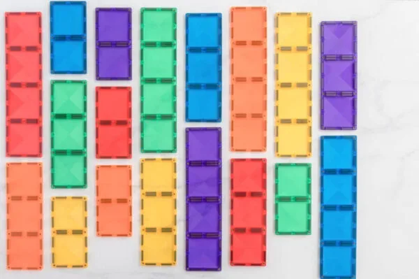 Connetix Regenbogen-Rechteckpackung 18 Stück