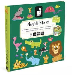 Janod Magnetisches Faltblatt Afrikanische Tiere