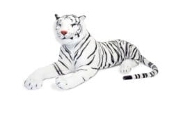 M&D Large plush white tiger