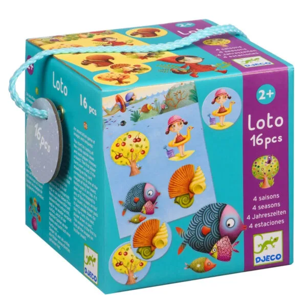 Djeco 4 stagioni gioco del lotto