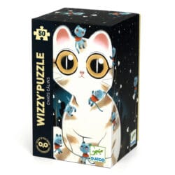 Djeco Glow in the Dark Kitten Puzzle, 50 pieces