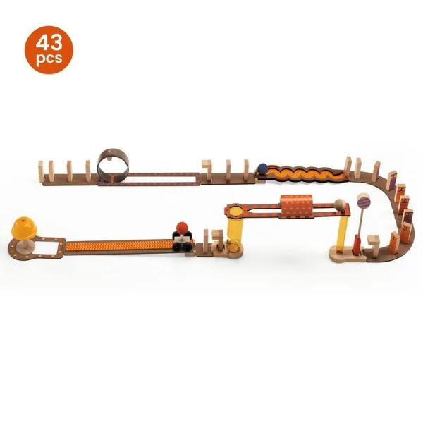 Djeco Zig&Go magische Dominobahn 42 Stück