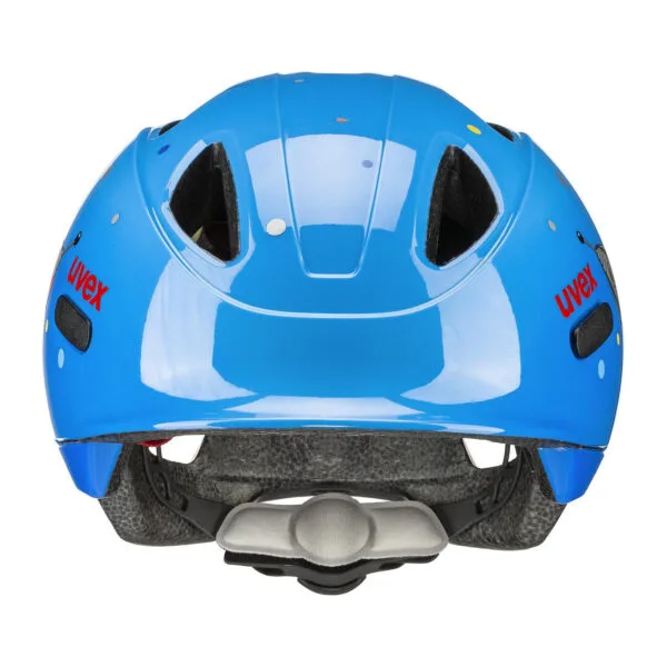 Casco per bambini Uvex 45-50 cm stile Oyo blu rocket